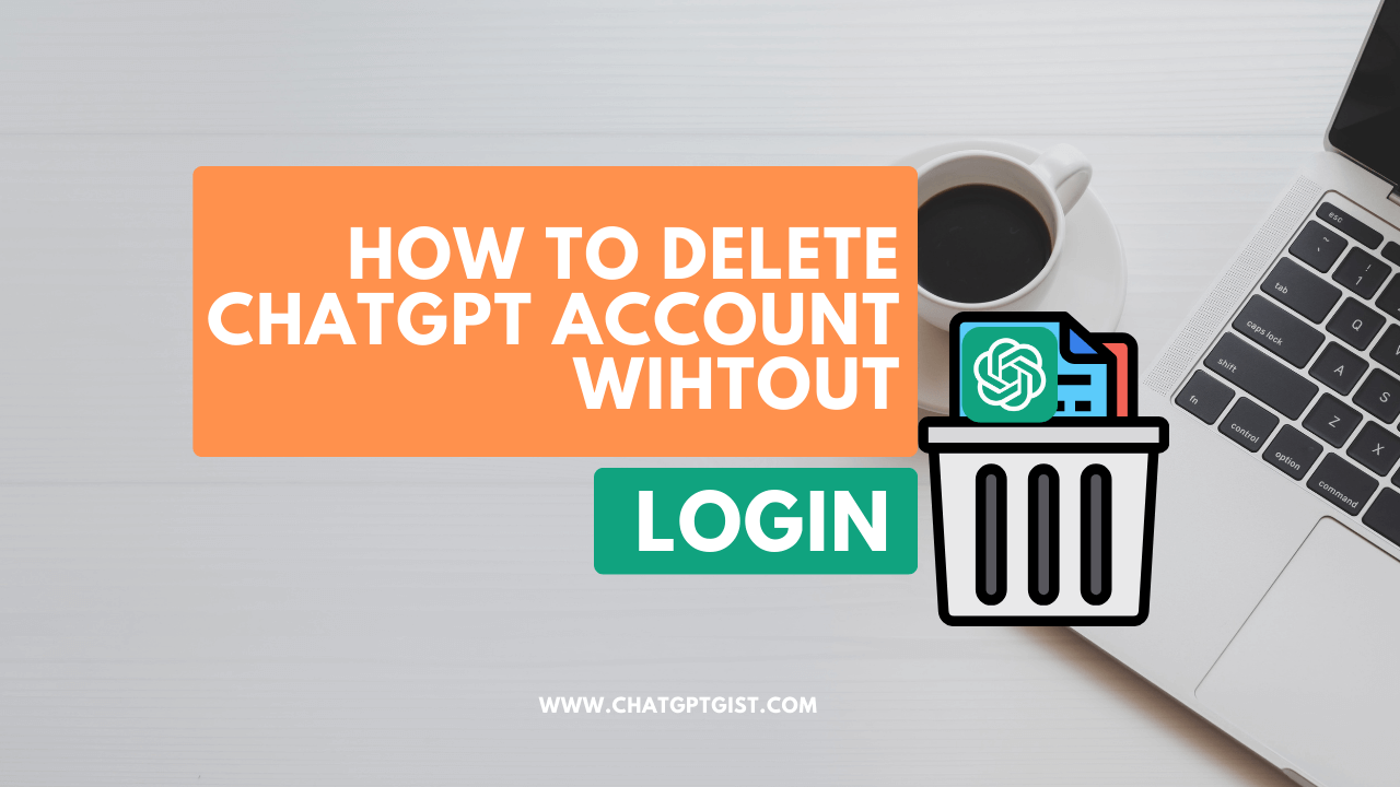 how to delete chatgpt without login